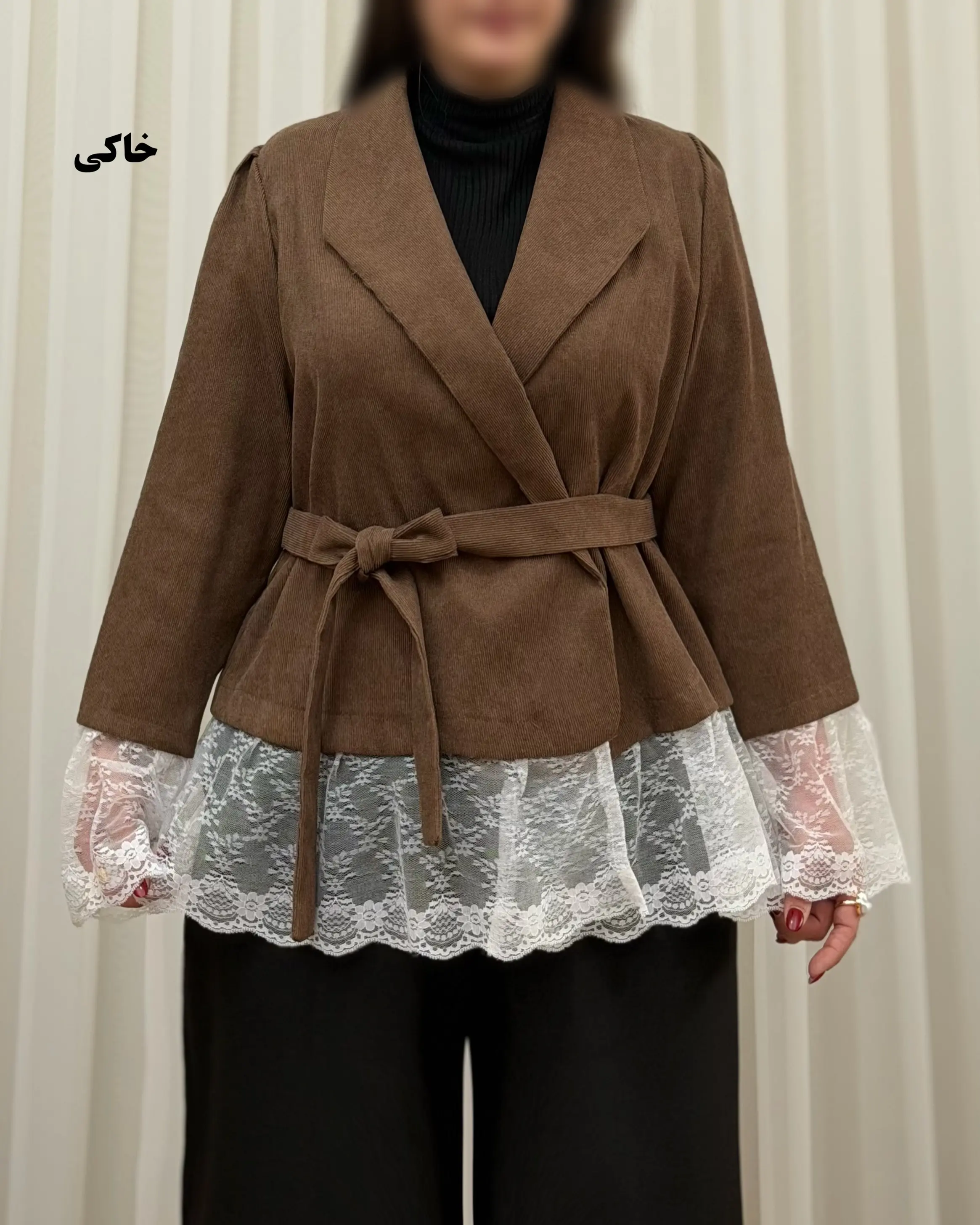 کت کبریتی زنانه گیپور